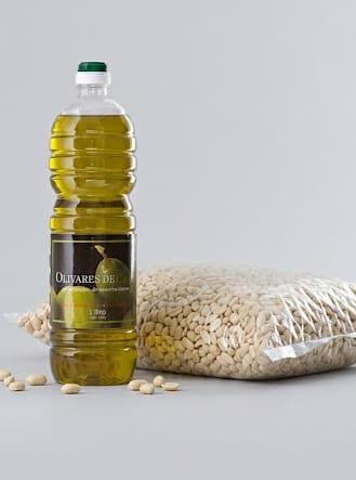 Combo N°2 / Bolsa 5 Kg Mani tostado y Salado y 1 Lts de Aceite de Oliva